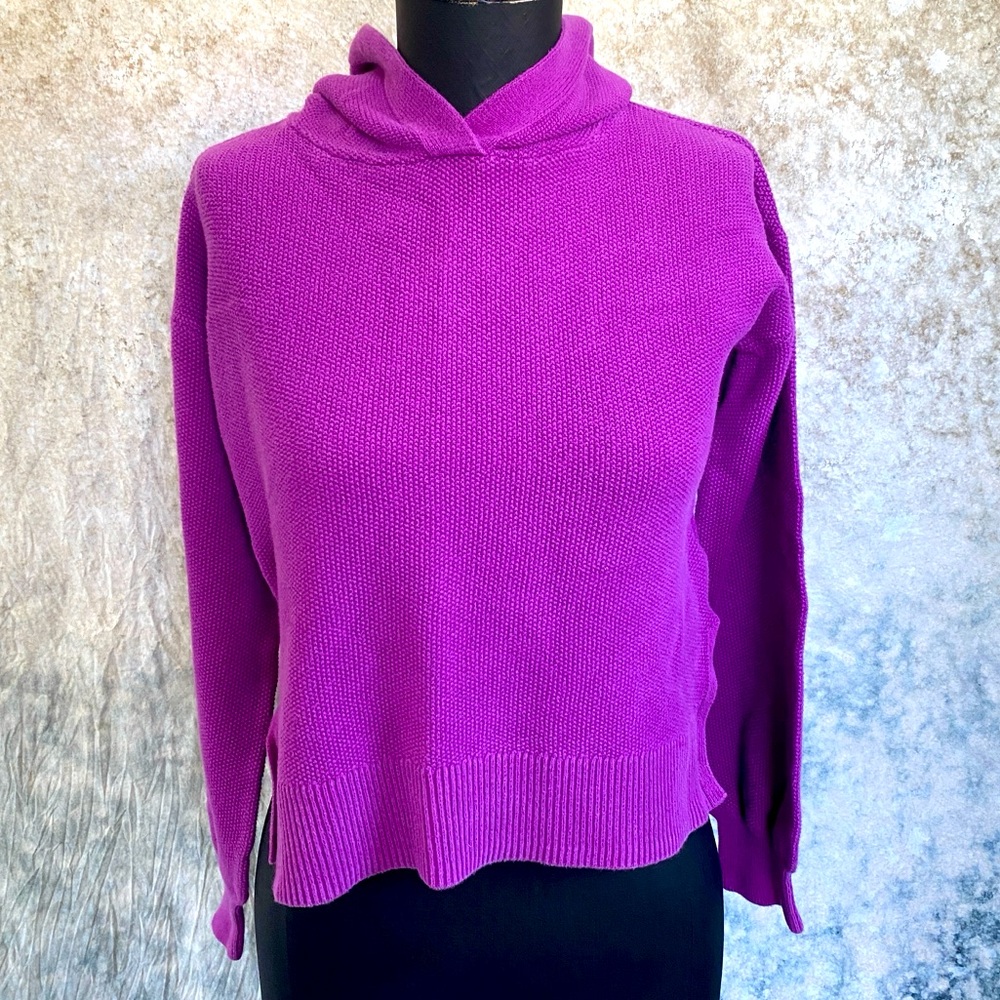 🪩GAP kids Vibrant Purple Cowl Neck Sweater